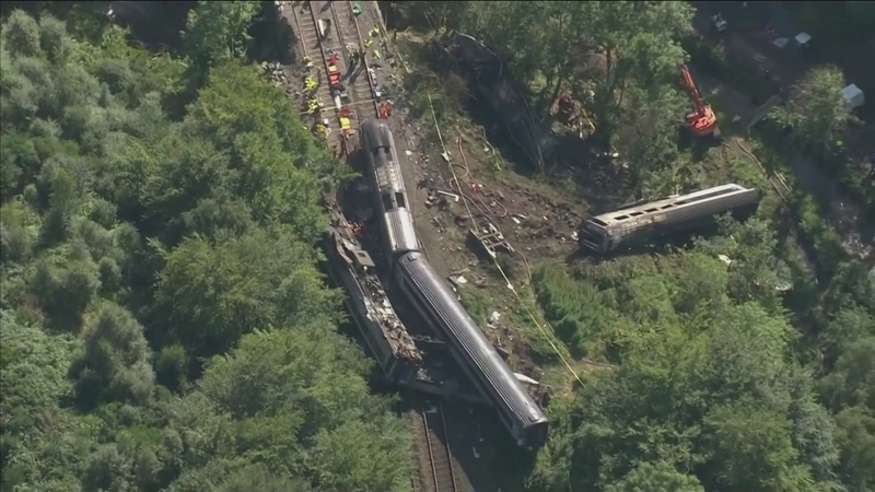 The train crashed in Aberdeenshire amid heavy rain and flooding