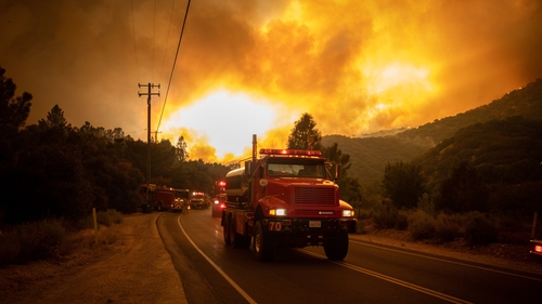 Rapidly-spreading flames scorched some 4,000 hectares within a little more than three hours