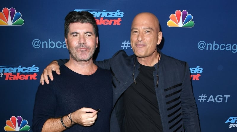 Mandel: "We were a little bit in disarray because we were worried. We were worried about our friend, and our boss, and our leader, Simon Cowell, who we hear is doing spectacularly well, considering."