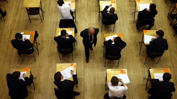 This year's exams were shelved because of the coronavirus pandemic
