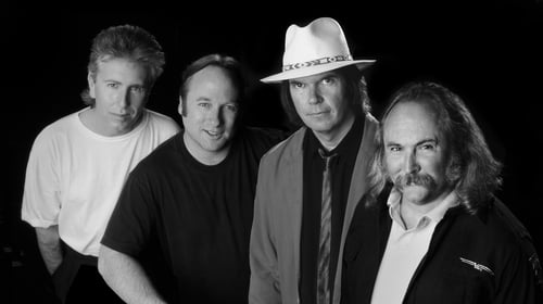 CSN&Y pictured in 1988