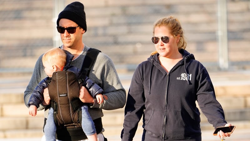 Chris Fischer, Amy Schumer and son Gene