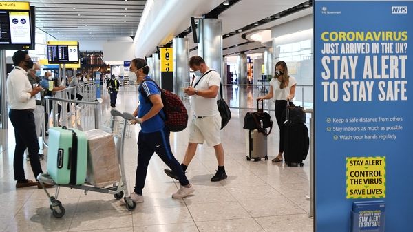 Heathrow said its North American passenger numbers were down 95% compared to last year