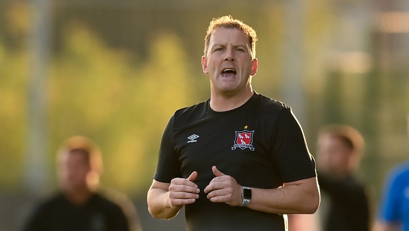 Dundalk manager Vinny Perth