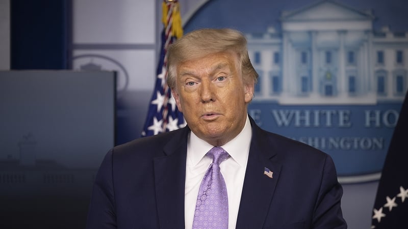 Donald Trump has repeated false claims over Kamala Harris's eligibility to run for vice president