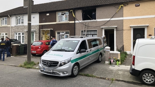 Emergency services were called to the scene in Crumlin last night