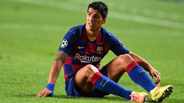 Luis Suarez is on the move