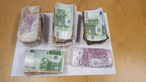 €70,000 in cash was seized during the operation