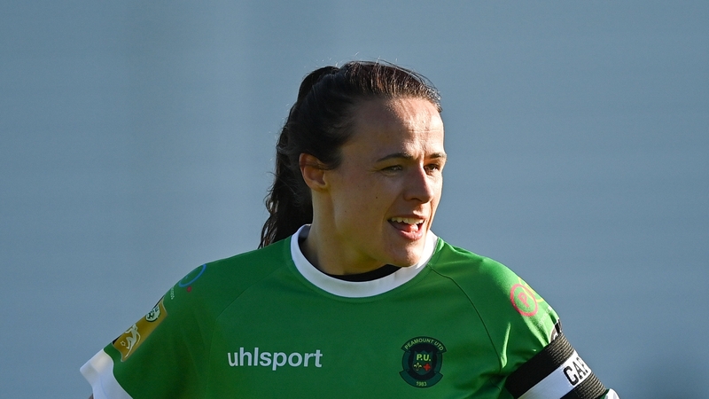 Aine O'Gorman was among the goalscorers for Peamount
