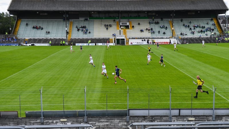 Simonstown Gaels and Skryne in action at Páirc Tailteann at the start of the month