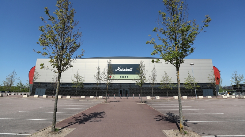 Action at the Marshall Arena will take place without paying spectators present