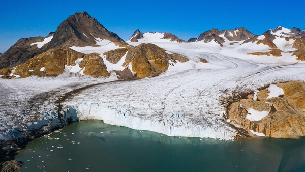 Climate change is having a devastating effect on the world's glaciers, particularly in Greenland