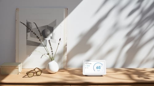 The Nest Hub has a 7 inch screen