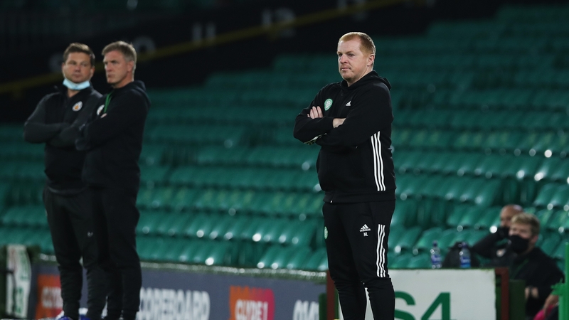 The stands were empty as Celtic were knocked out of the Champions League by Ferencvaros