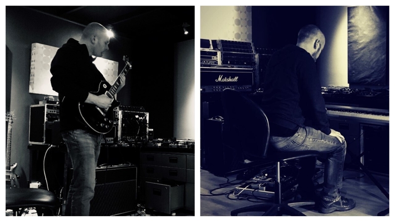 Men at work - (L-R) Greg Clarke and Cathal Rodgers