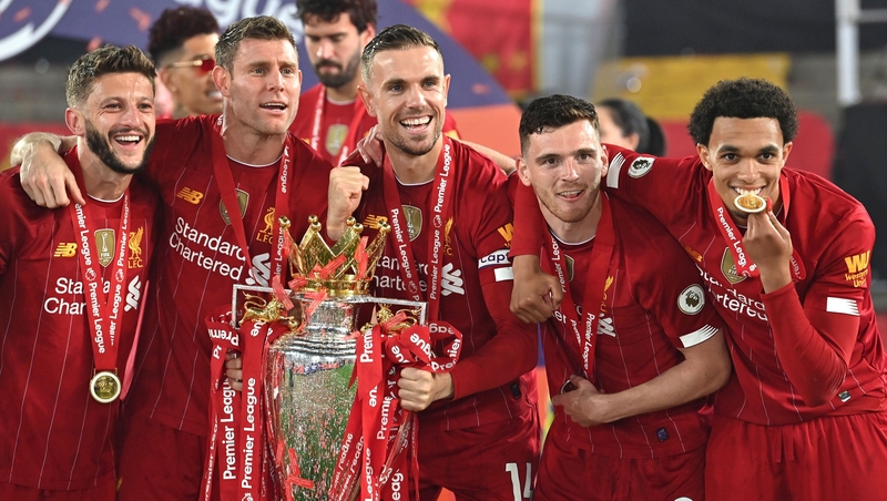 Liverpool ended a 30-year wait for league glory in July