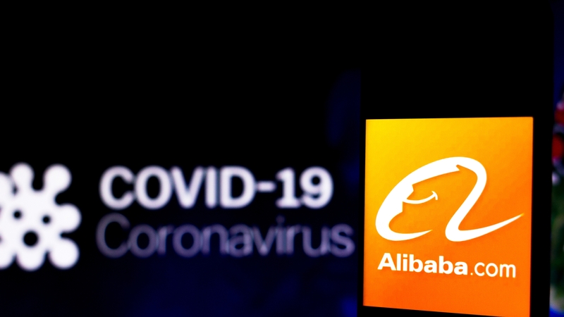 Sales from Alibaba's core commerce business jumped 34% to 133.32 billion yuan ($19.27 billion) in the three months to June