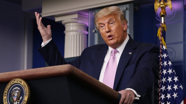 Donald Trump said he understands QAnon likes him 'very much'