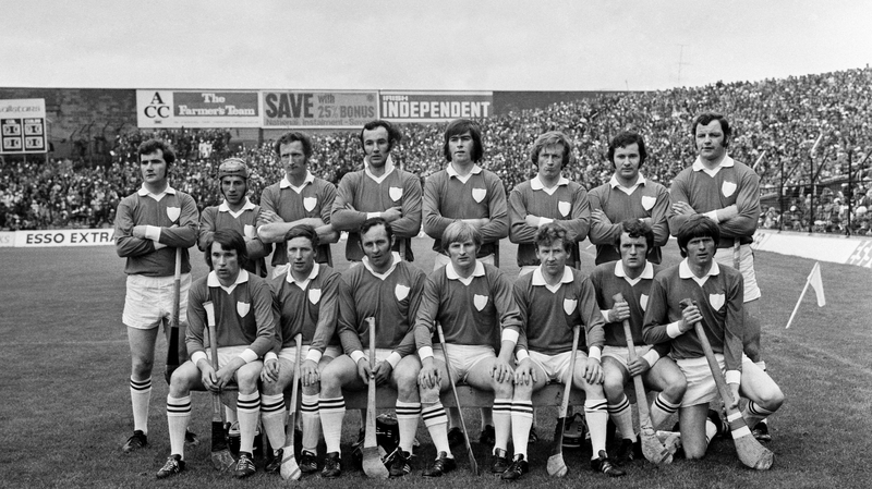 Jim O'Brien (back row, third from left) pictured with the 1973 All-Ireland-winning Limerick team
