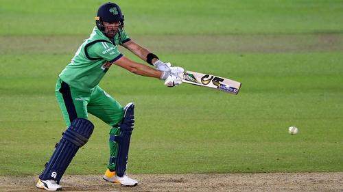 Andrew Balbirnie in action against England earlier this month