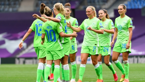Wolfsburg were the European champions in 2012 and 2013