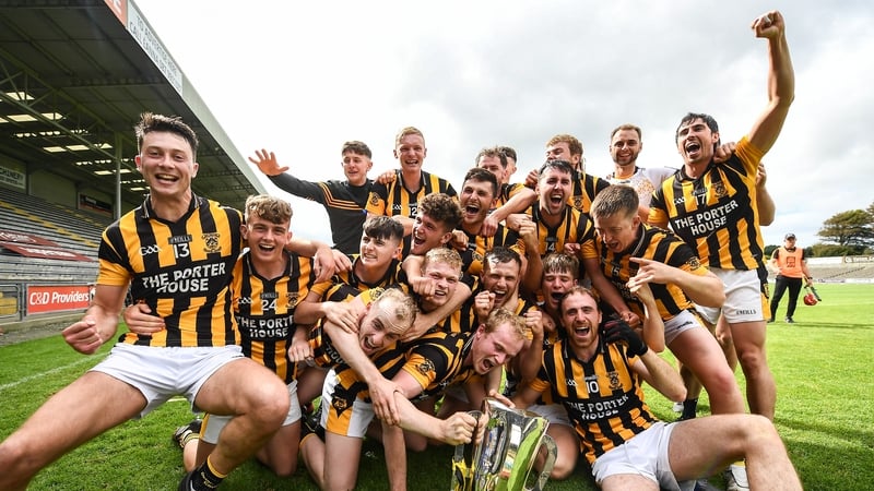 Shelmaliers players celebrate