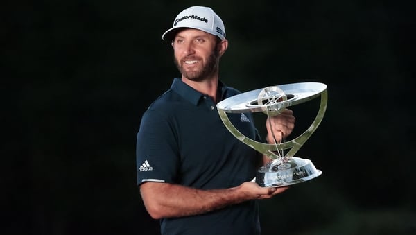 Victory took Johnson back to the top of the world rankings, lifting him from fourth to unseat Spain's Jon Rahm in top spot