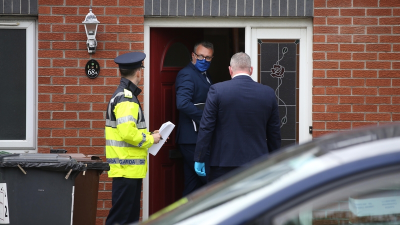 The woman was found dead at a house at Kincora Court at around 8pm last night