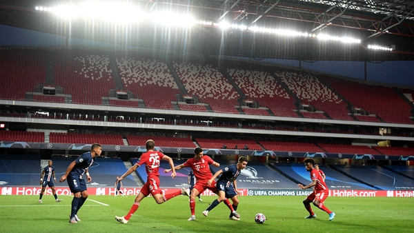 Spectators have been banned from all UEFA matches since March