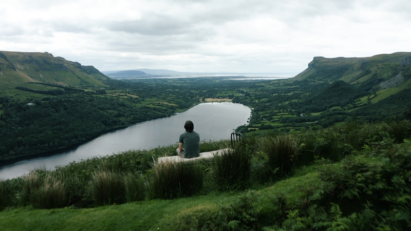 Poet Stephen Murphy performs as part of Shine on RTÉ One