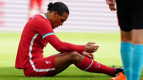 Virgil Van Dijk has been out injured for seven months