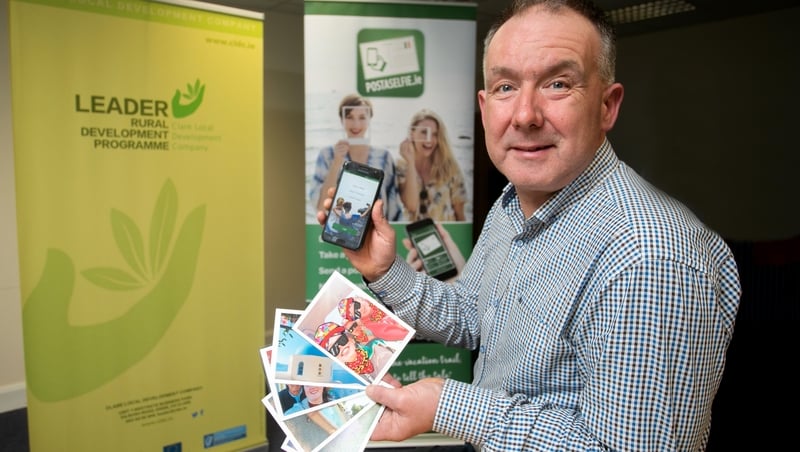 Adrain McCusker, owner of Post A Selfie