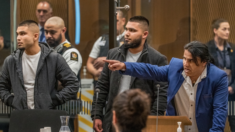 Abdul Aziz Wahabzadah (R) stopped Tarrant causing more deaths at the Linwood mosque