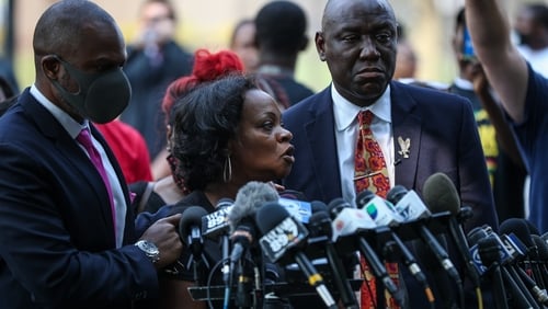 Julia Jackson said she was praying for the police
