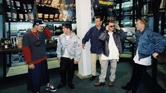 Boyzone in Makullas, Dublin.