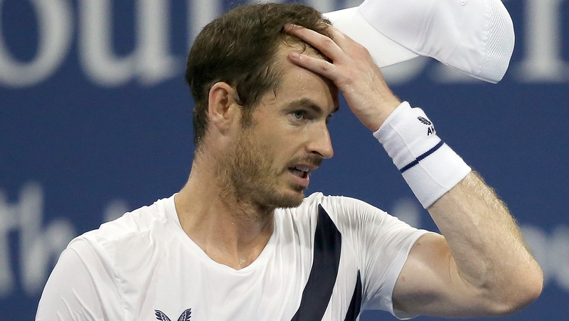Andy Murray was beaten in straight sets