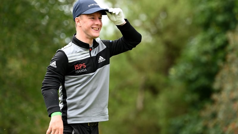 Brendan Lawlor in action at the Belfry