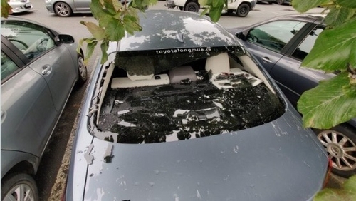 Kevin O'Brien's was desperately unlucky to put his own car window through