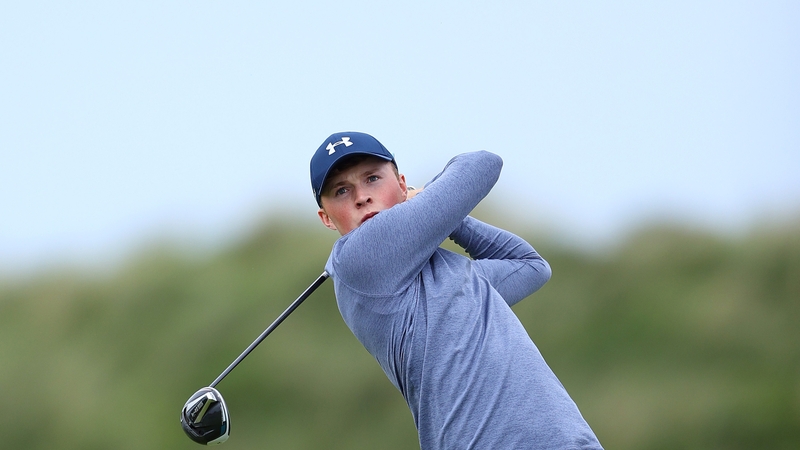 Mark Power of Ireland in action during day three of The Amateur Championship at Royal Birkdale