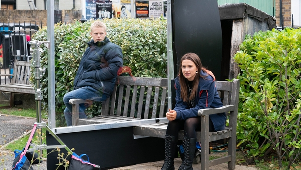 Perspex screens allow EastEnders actor to appear closer than they are