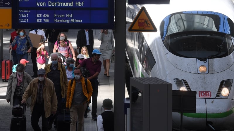 Germany's GfK institute said its consumer sentiment index fell to -1.8 heading into September from an upwardly revised -0.2 in August