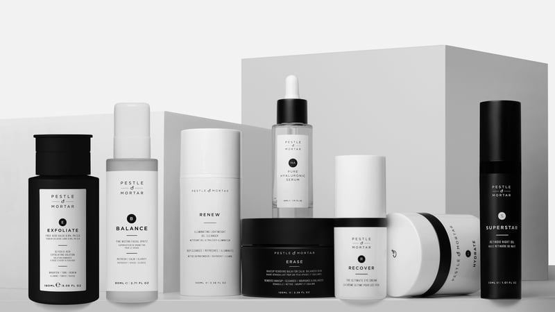 Pestle & Mortar began as a small, founder-led brand in Kildare and has grown into an internationally recognised skincare name.