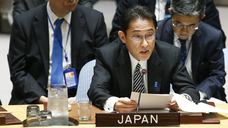 Japan's Prime Minister Fumio Kishida