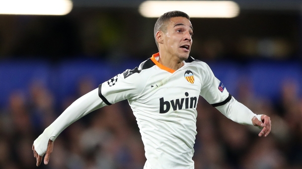 Rodrigo in action in last season's Champions League against Chelsea