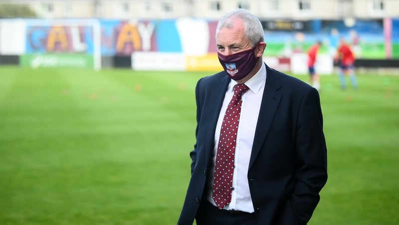 John Caulfield before last night's game