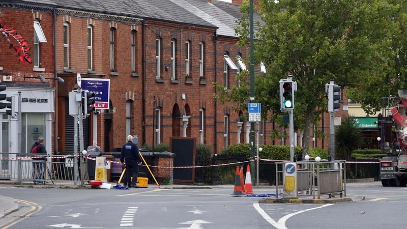 The scene of the fatal incident in Phibsborough, north Dublin (pic: Rollingnews.ie)