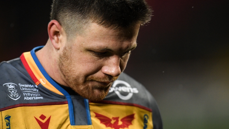 Wales wing Steff Evans scored one of the Scarlets' six tries