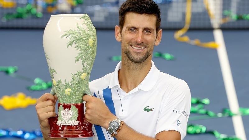 Novak Djokovic came from a set down to beat Milos Raonic