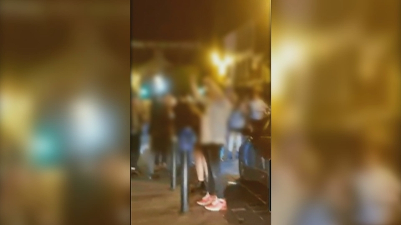 Video footage of the scenes from Killarney has been widely shared on social media