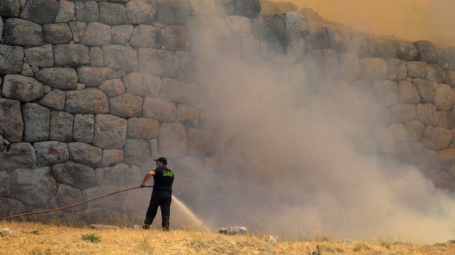 Greece annually grapples with wildfires during the dry summer season, with strong winds and temperatures frequently exceeding 30C